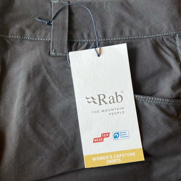 NWT- Rab women’s capstone shorts - Picture 3 of 5